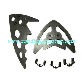 fq777-999-fq777-999a helicopter parts tail decoration set (black color)